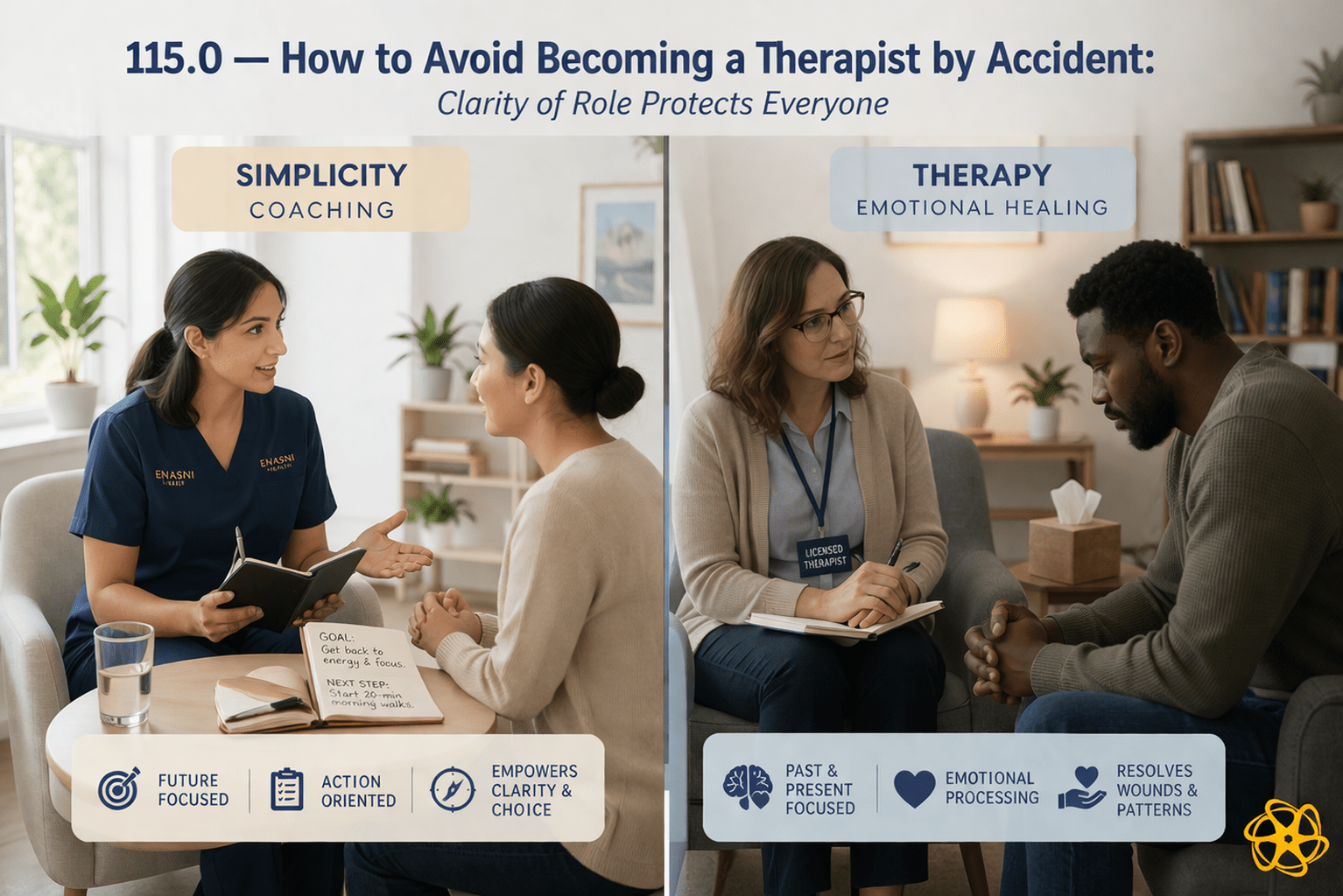 115.0 — How to Avoid Becoming a Therapist by Accident