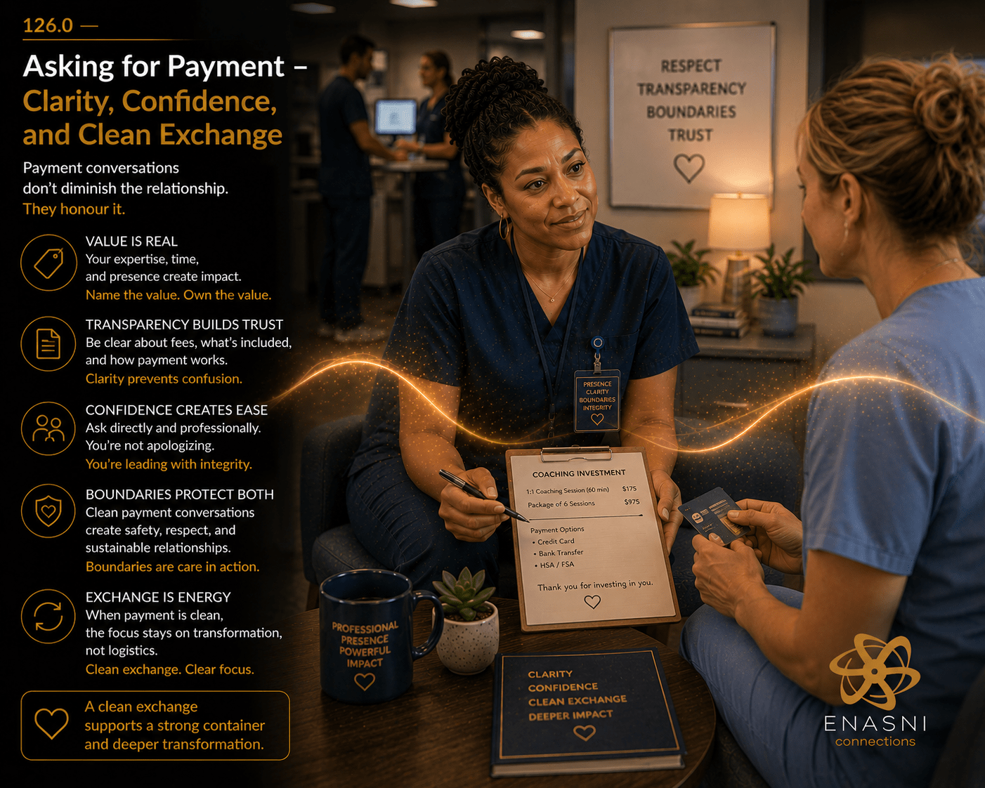 126.0 — Asking for Payment